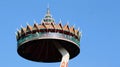 high turning pagoda in the sky at the efteling themepark Royalty Free Stock Photo