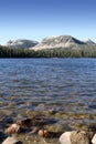 High Uinta mirror lake Royalty Free Stock Photo