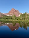 High Uinta reflection. Royalty Free Stock Photo