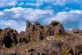 A Cliffhanger in Maui Royalty Free Stock Photo