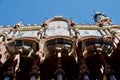 High up on the Palau Musica Building