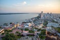 High view of the city of Guayaquil