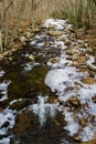 A High View of Little Stony Creek Royalty Free Stock Photo