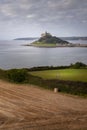 High view of St Michaels mount Royalty Free Stock Photo