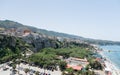 High view of Tropea town - Calabria, Italy Royalty Free Stock Photo