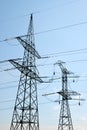 High Voltage Electric Tower Royalty Free Stock Photo