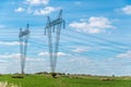 High voltage lines