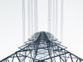 High voltage post Power line High voltage tower Industry Royalty Free Stock Photo