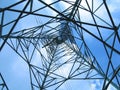 High Voltage Power Mast Royalty Free Stock Photo