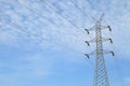 High Voltage power tower Royalty Free Stock Photo