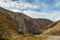 High voltage power transmission pylon Royalty Free Stock Photo