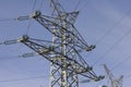 High voltage pylon 1 Royalty Free Stock Photo