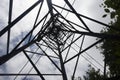 High voltage pylon Royalty Free Stock Photo