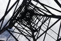 High voltage pylon Royalty Free Stock Photo