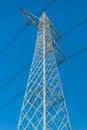 High voltage pylon Royalty Free Stock Photo