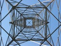 High voltage tower 4 Royalty Free Stock Photo