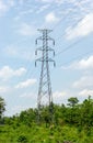 High-voltage tower Royalty Free Stock Photo