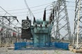 High voltage transformer Royalty Free Stock Photo