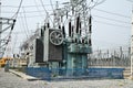 High voltage transformer Royalty Free Stock Photo