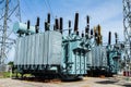 High voltage transformer Royalty Free Stock Photo