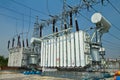 High voltage transformer Royalty Free Stock Photo
