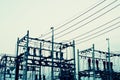 High voltage transformers Royalty Free Stock Photo