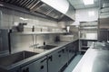 high-volume kitchen workflow with rigorous and consistent standards of cleanliness and sanitation