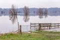 High water floodplains Rhine
