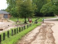 Volunteer Work Helps Get A Start On CleanUp At A Boat Club