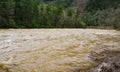 Maury River at Flood Stage in Goshen Pass