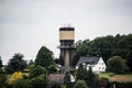 High water tower in Witten Royalty Free Stock Photo