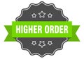 higher order label