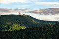 The highest mountain of the Moravian-Silesian Beskids Royalty Free Stock Photo