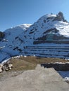 Mountain with snow Dekhkund India Royalty Free Stock Photo