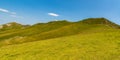 Highest part of Valcan mountains in Romania - Oslea mountain ridge