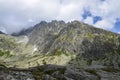 Highest peak of the Carpathians, Gerlachov Peak (Gerlachovsky stit) and High Tatras, Slovakia