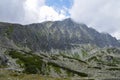 Highest peak of the Carpathians, Gerlachov Peak (Gerlachovsky stit) and High Tatras, Slovakia