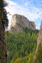 Highest peak of ceahlau mountains