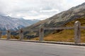 Highest point of the Spluga Pass, on the border between Italy and Switzerland