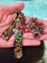 Highest Quality, Elegent & Sofisticated, multicolored Gemstone Vintage Trinkets