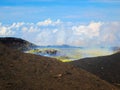 The Highest Volcano in Cetral Java, Indonesian Royalty Free Stock Photo