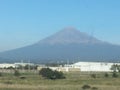 Highest volcano in Puebla Mexico Royalty Free Stock Photo