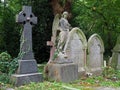 Highgate cemetery, London Royalty Free Stock Photo