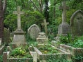 Highgate cemetery, London Royalty Free Stock Photo