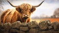 Highland cow Highlands