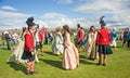 Highland dancing at Fort George.