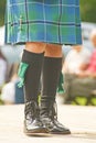 Highland dress detail.