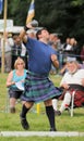 Highland Games Shot put in Scotland Royalty Free Stock Photo