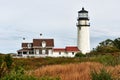 Highland Lighthouse at Cape Cod, built in 1797 Royalty Free Stock Photo