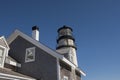 Highland Lighthouse at Cape Cod, Massachusetts Royalty Free Stock Photo